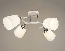 Люстра потолочная четырехрожковая Мелодия Света 40Вт Е27 220В Белая картинка 